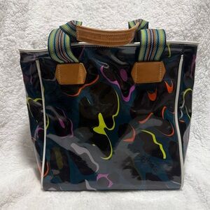 Consuela Colorful Patterned Tote